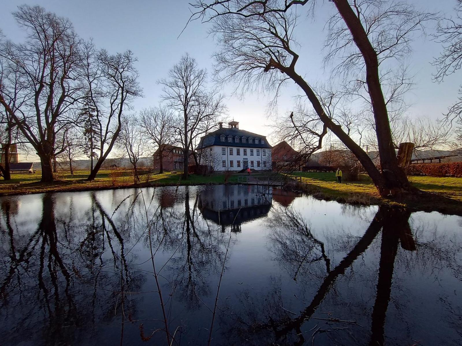 Biohotel Stiftsgut Wilhelmsgluecksbrunn Creuzburg Exterior foto